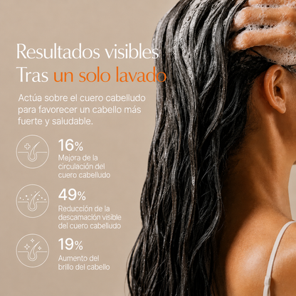 Champú Coreano Vellaskim™ · Crecimiento y Densidad