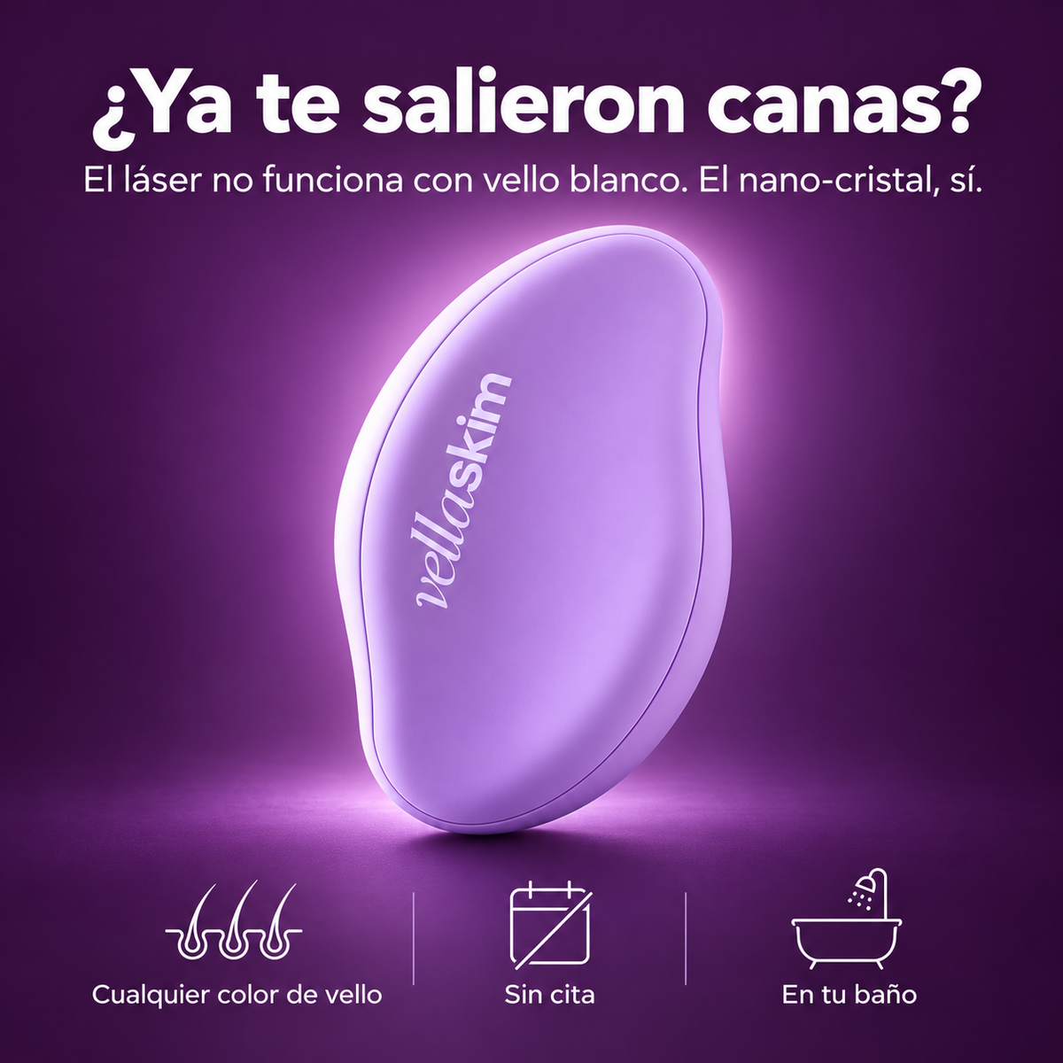 Depilador Íntimo Sin Rastrillo Vellaskim™