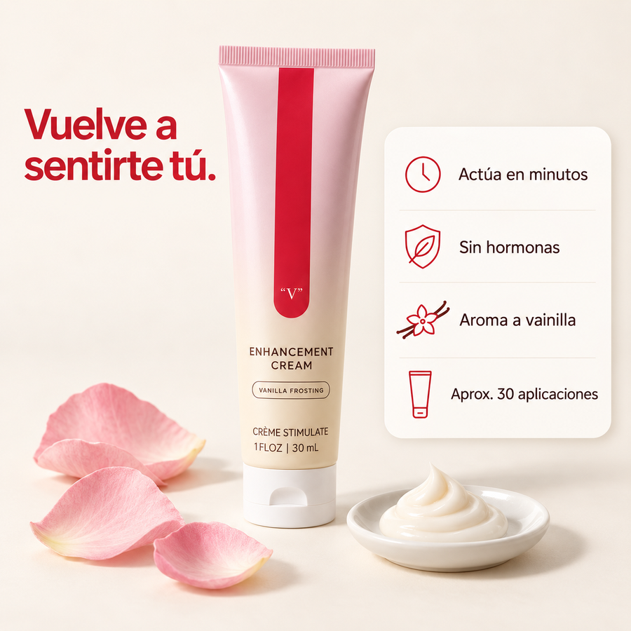 Crema Potenciadora Íntima · Vainilla Glaseada